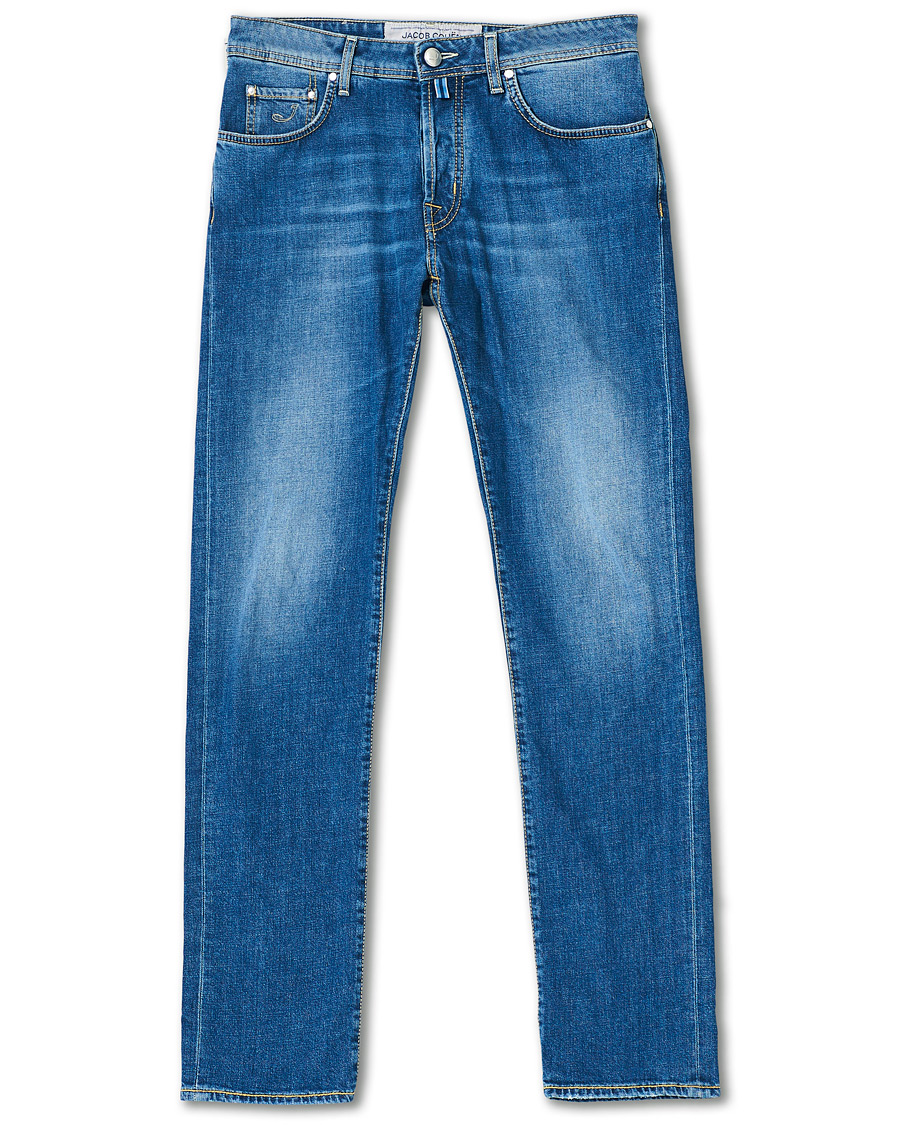 Homme | Jeans | Jacob Cohën | 688 Slim Fit Jeans Light Blue