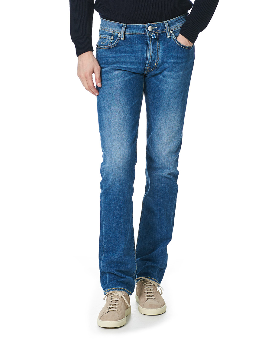 Homme | Jeans | Jacob Cohën | 688 Slim Fit Jeans Light Blue