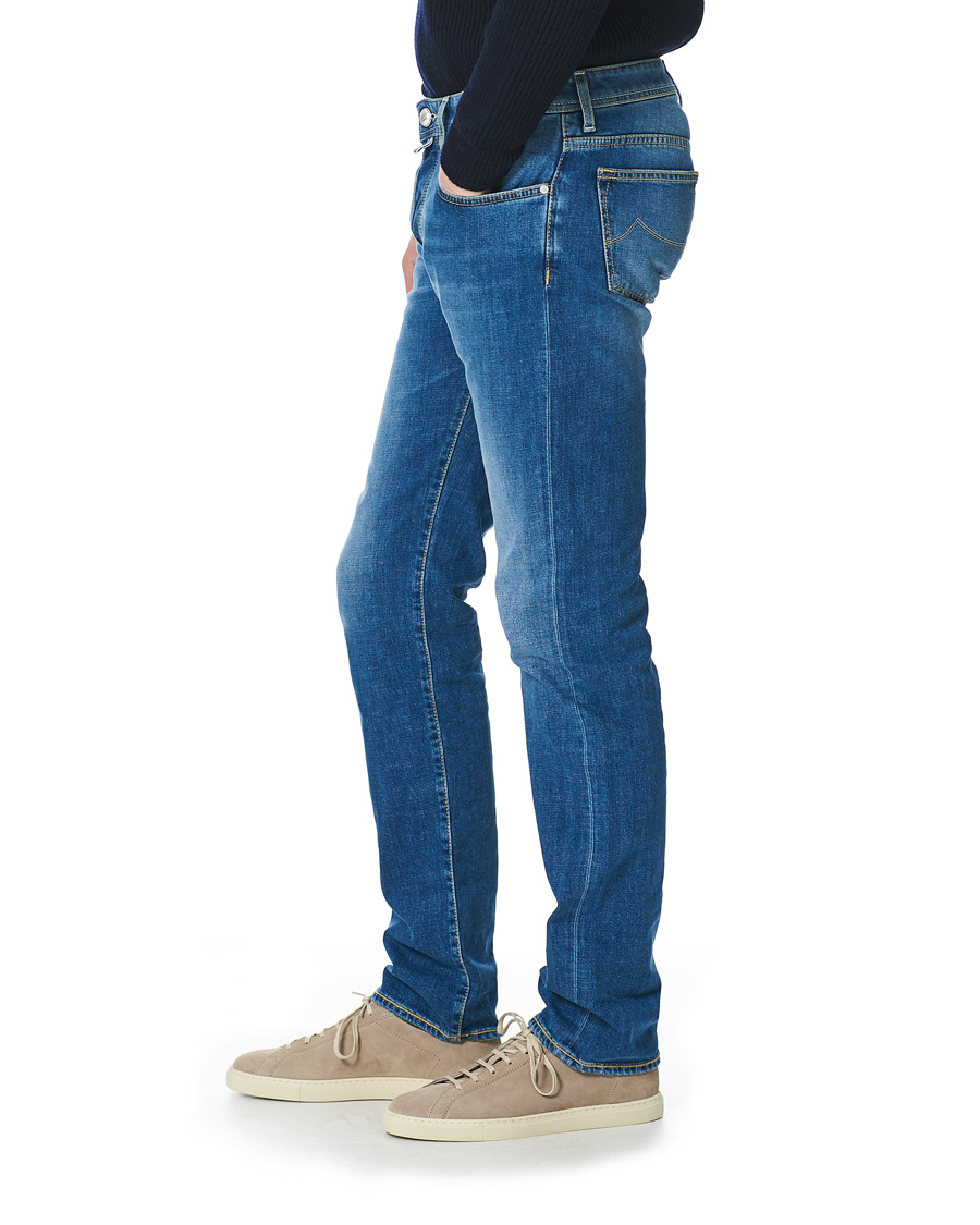 Homme | Jeans | Jacob Cohën | 688 Slim Fit Jeans Light Blue