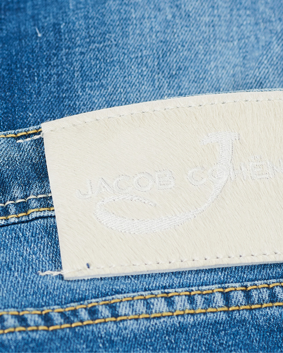 Homme | Jeans | Jacob Cohën | 688 Slim Fit Jeans Light Blue