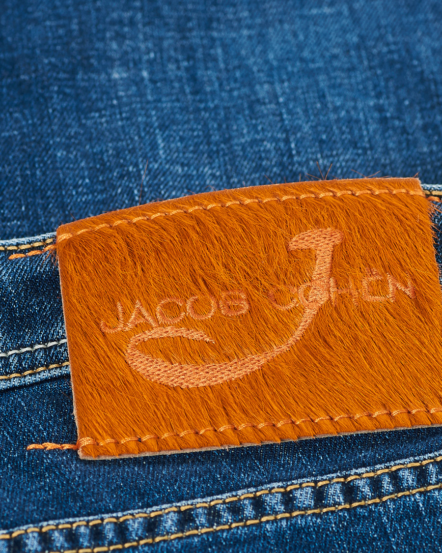 Homme | Jeans | Jacob Cohën | 622 Slim Fit Jeans Mid Blue
