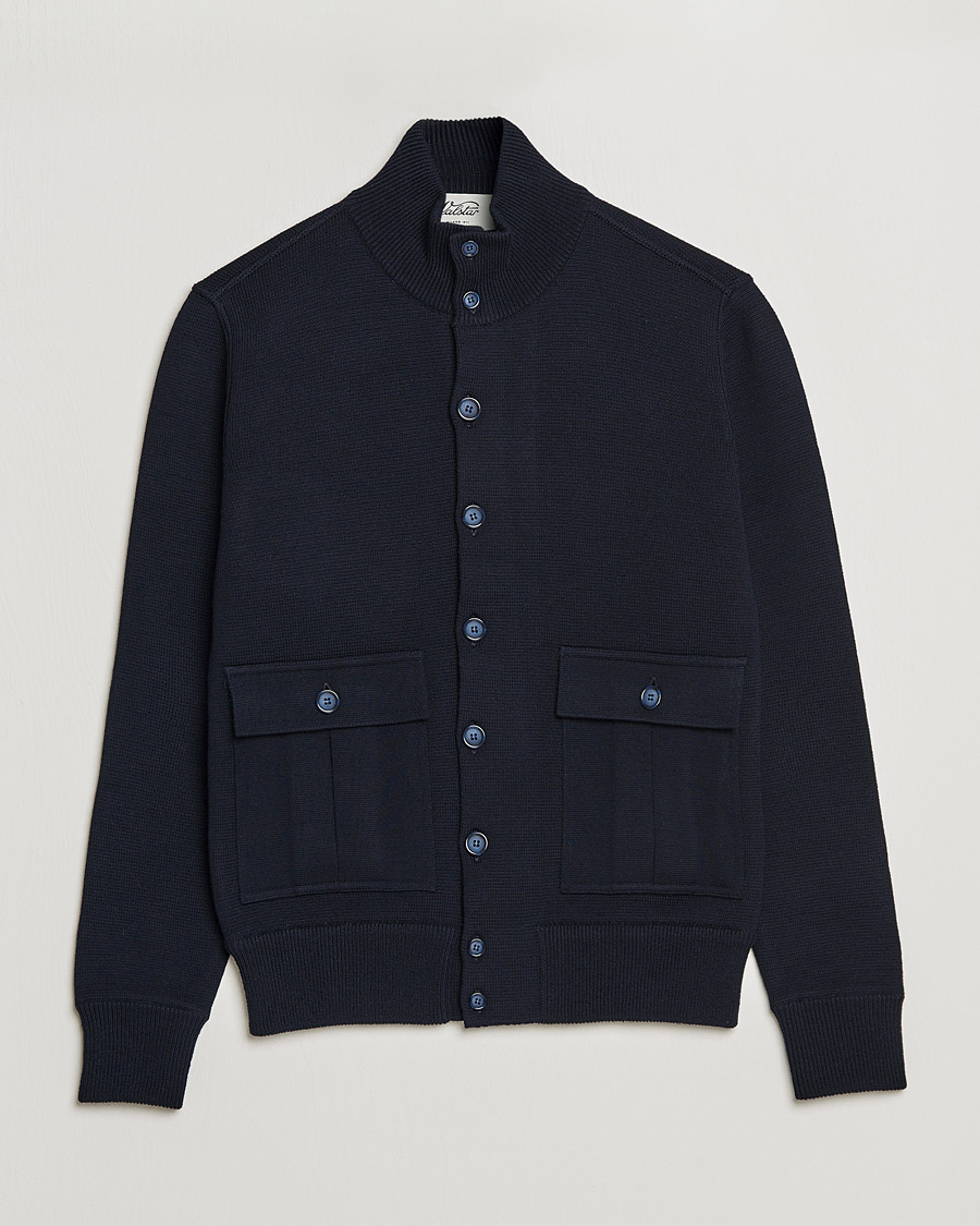 Homme | Manteaux Et Vestes | Valstar | Valstarino Merino Wool Jacket Navy