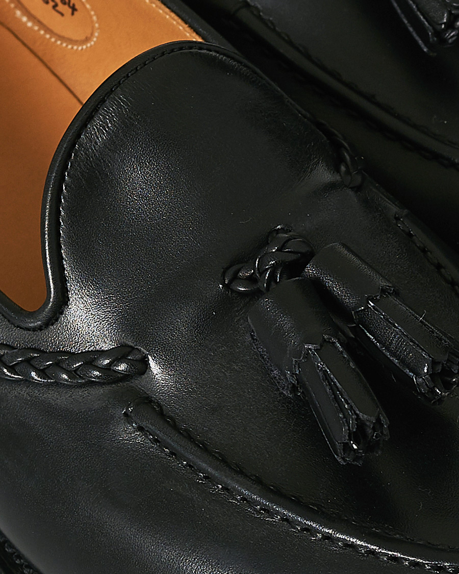 Homme | Edward Green Belgravia Tassel Loafer Black Calf | Edward Green | Belgravia Tassel Loafer Black Calf