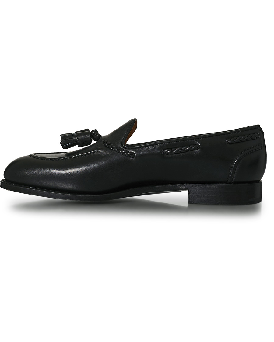 Homme | Edward Green Belgravia Tassel Loafer Black Calf | Edward Green | Belgravia Tassel Loafer Black Calf