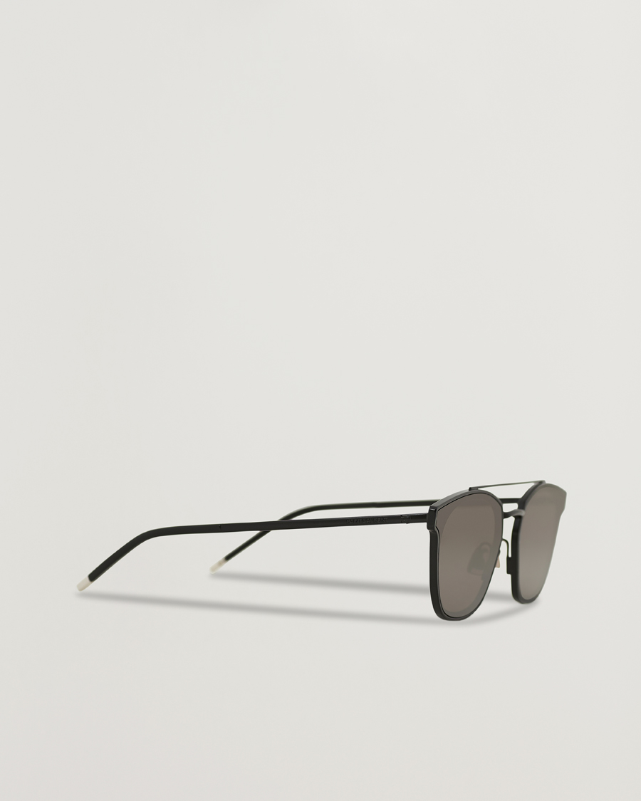 Homme | Lunettes De Soleil | Saint Laurent | SL 28 Sunglasses Black/Grey