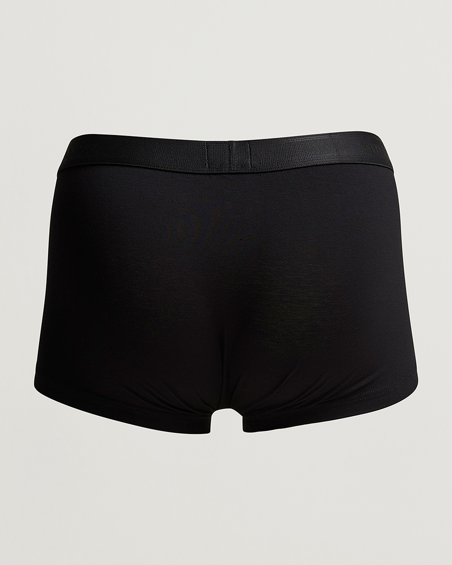 Homme | Sections | Sunspel | Cotton Stretch Trunk Black