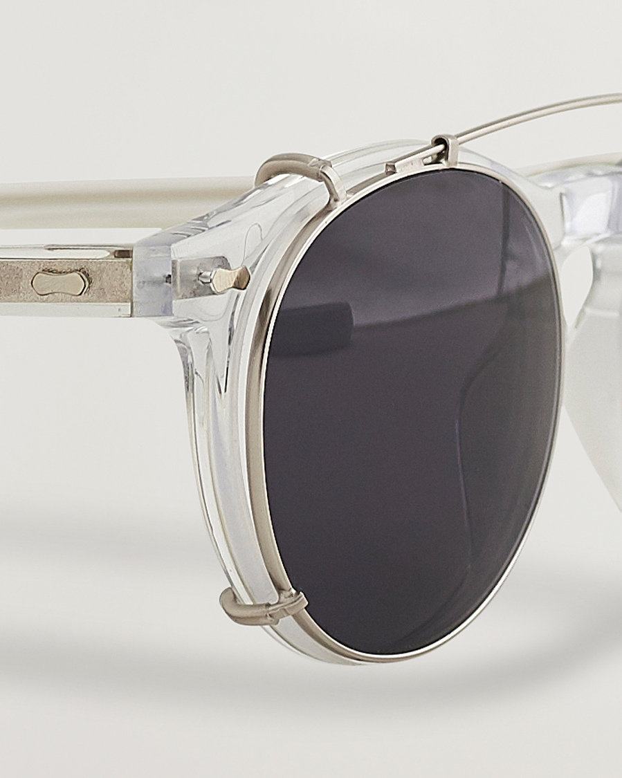 Homme | TBD Eyewear Clip-ons Silver/Gradient Grey | TBD Eyewear | Clip-ons Silver/Gradient Grey