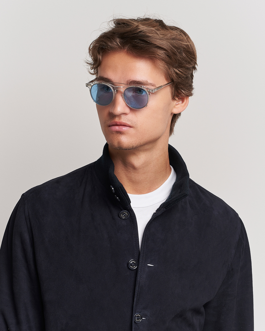 Homme | Lunettes De Soleil | TBD Eyewear | Clip-ons Silver/Blue