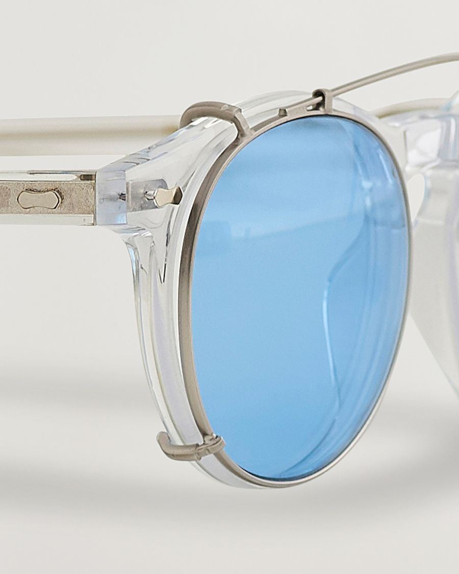 Homme | Lunettes De Soleil | TBD Eyewear | Clip-ons Silver/Blue