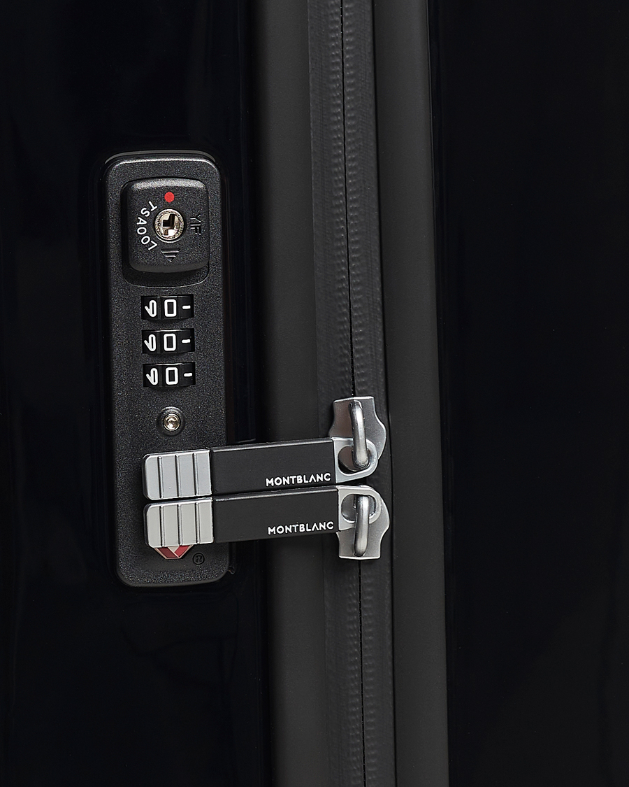 Homme | Montblanc Light Cabin Compact Trolley Black | Montblanc | Light Cabin Compact Trolley Black