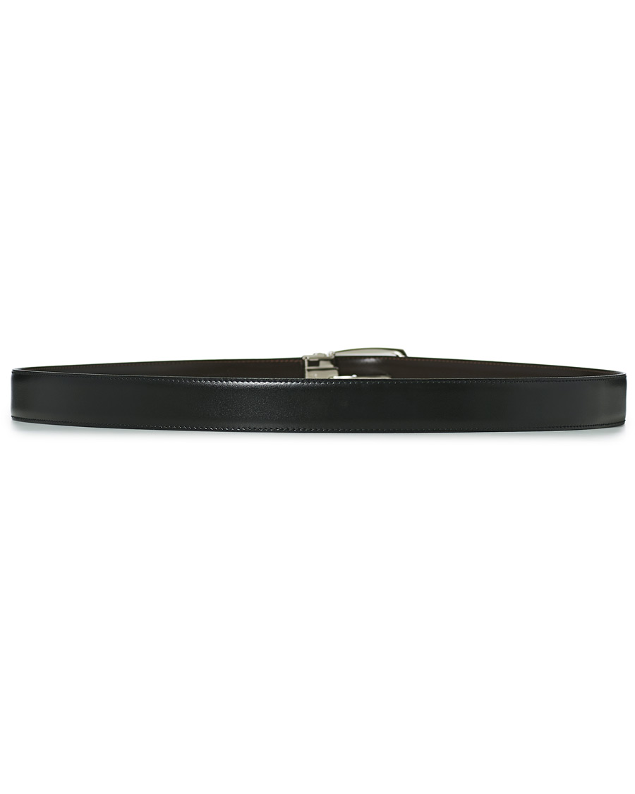 Homme | Montblanc Oblong Horseshoe Buckle 30mm Belt Black | Montblanc | Oblong Horseshoe Buckle 30mm Belt Black