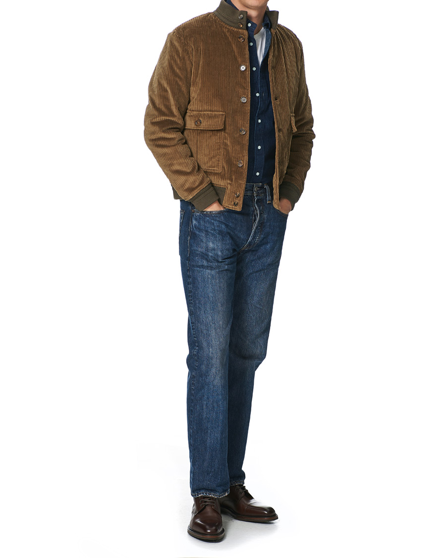 Homme | Chemises | Gitman Vintage | Button Down Denim Shirt Dark Indigo