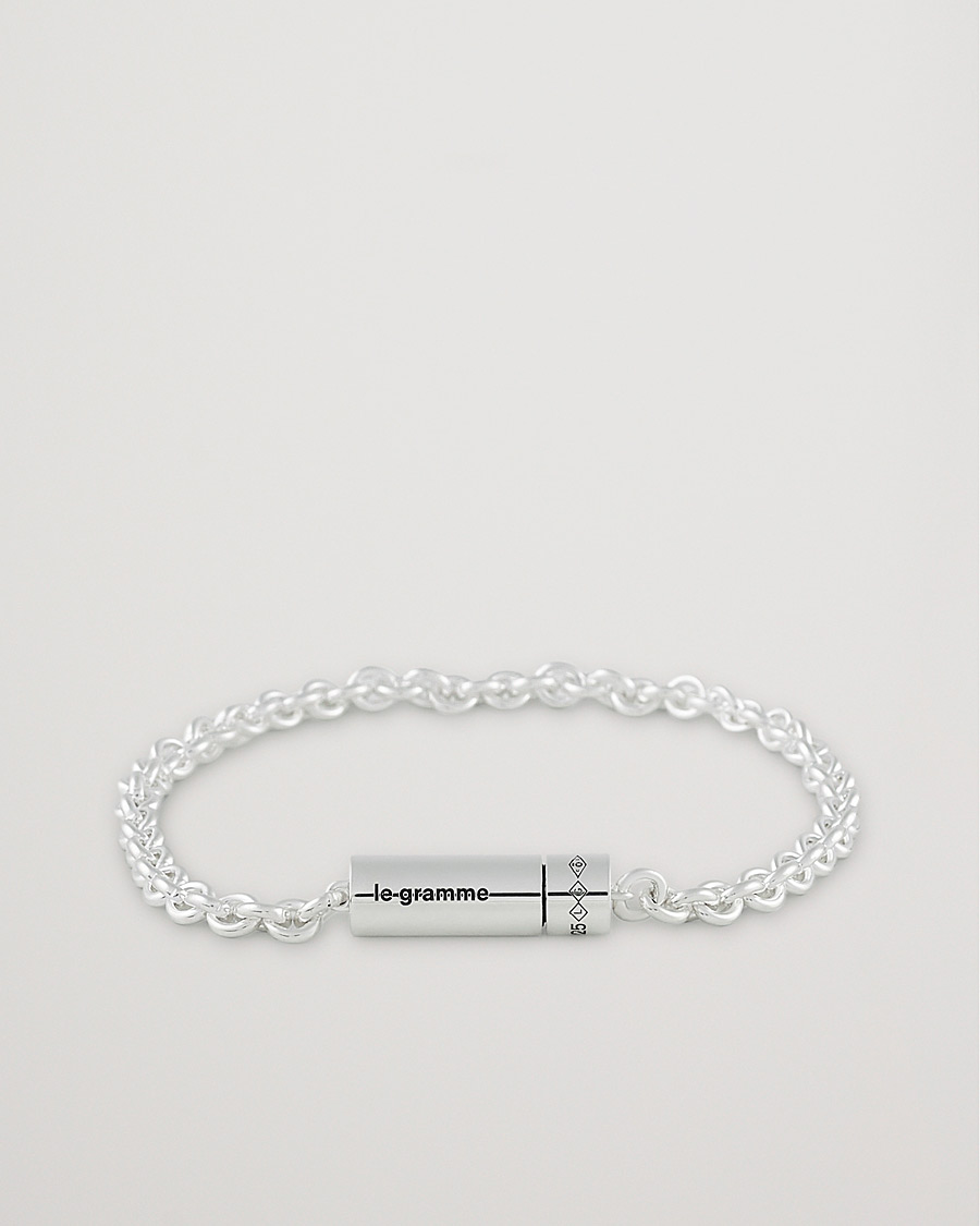 Homme | Bijoux | LE GRAMME | Chain Cable Bracelet Sterling Silver 11g