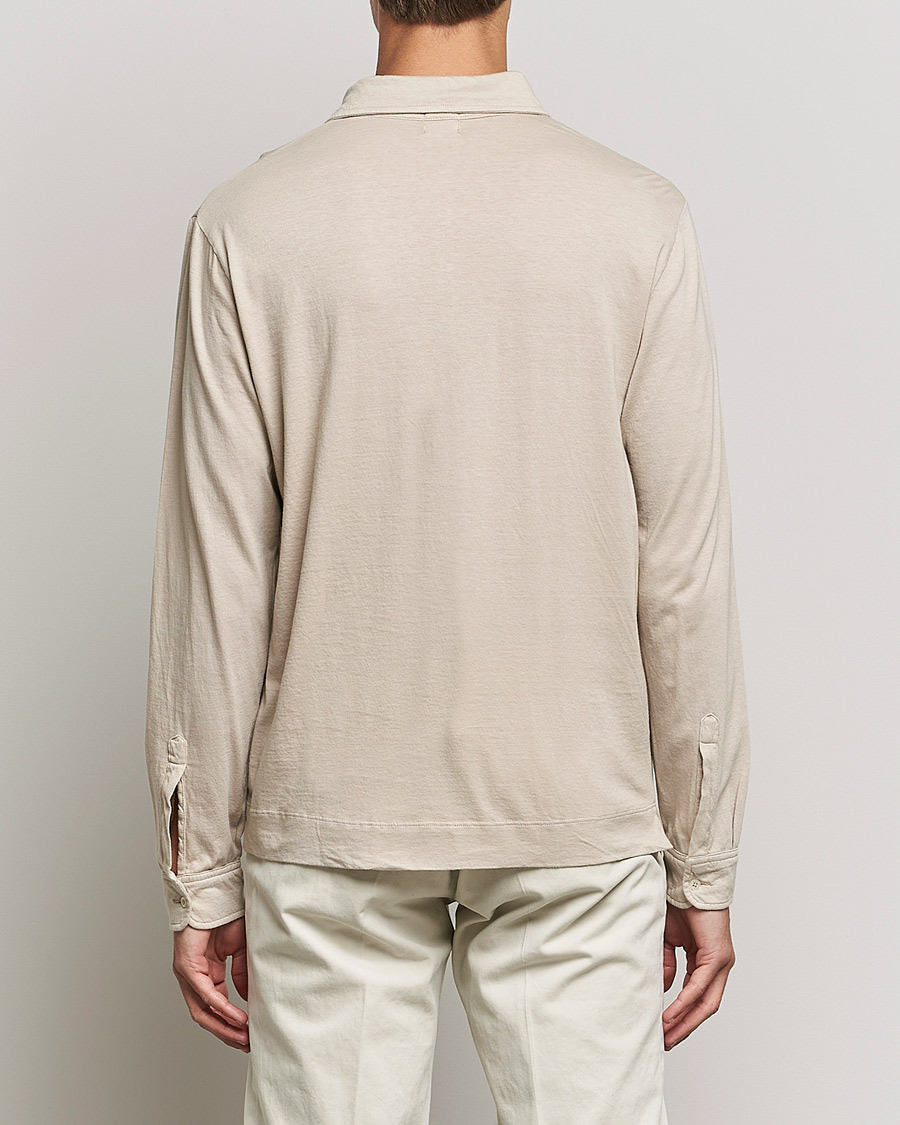 Homme | Pulls Et Tricots | Massimo Alba | Ischia Cotton/Cashmere Polo Light Beige