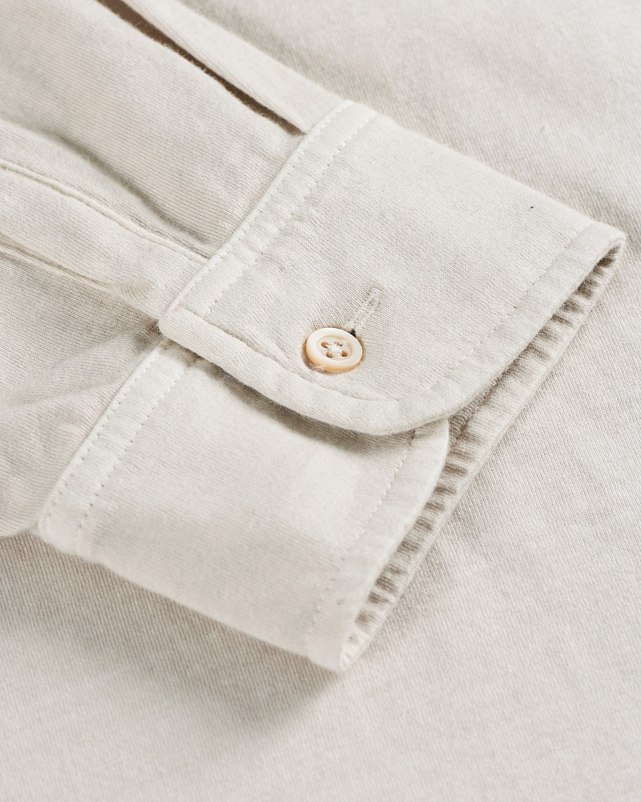 Homme | Pulls Et Tricots | Massimo Alba | Ischia Cotton/Cashmere Polo Light Beige