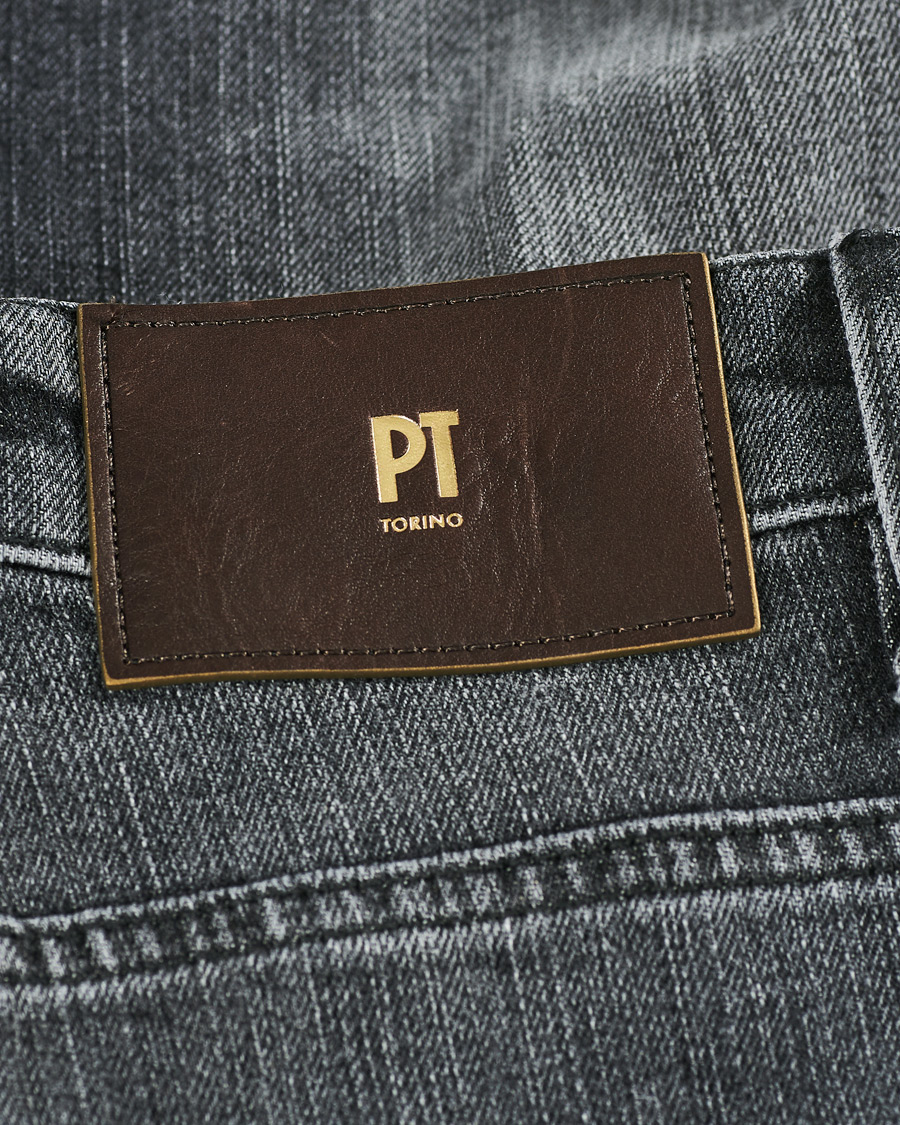 Homme | Jeans | PT01 | Slim Fit Japanese Selvedge Denim Black Wash