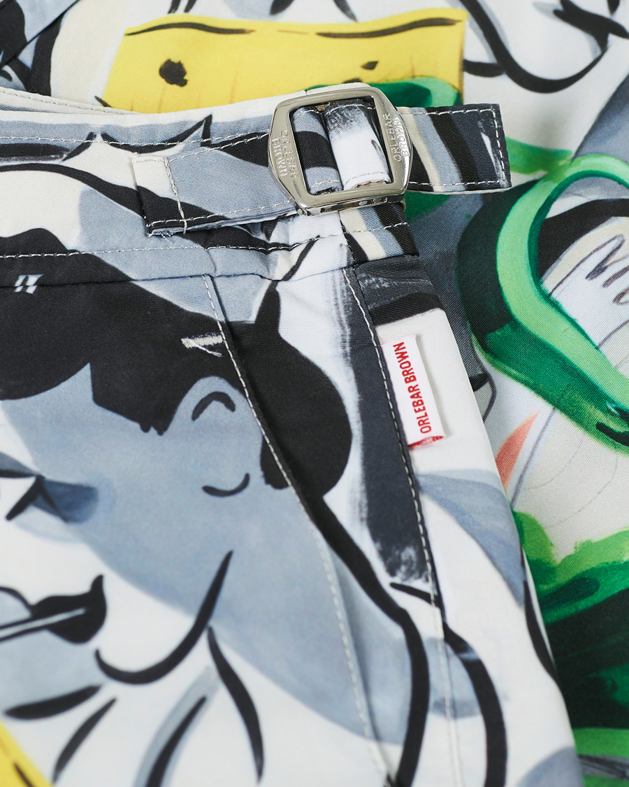 Homme | Maillots De Bain | Orlebar Brown | Bulldog x David Salle Diving Swim Shorts Multi