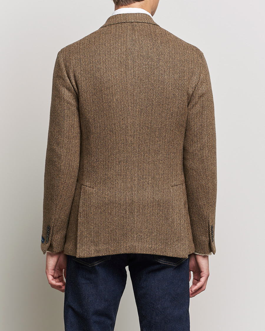 Homme | Blazers | Polo Ralph Lauren | Herringbone Sportcoat Brown