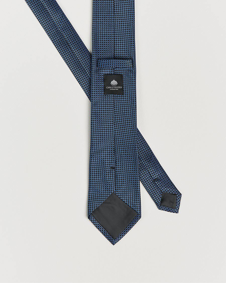 Homme | Amanda Christensen Box Set Silk 8 cm Paisley Tie And Pocket Square Navy | Amanda Christensen | Box Set Silk 8 cm Paisley Tie And Pocket Square Navy