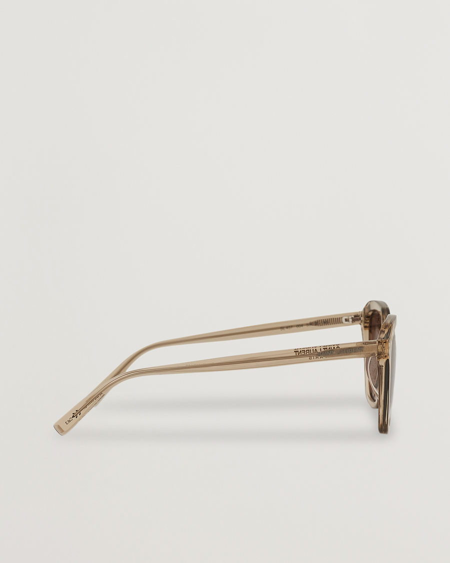 Homme | Saint Laurent SL 457 Sunglasses Yellow/Brown | Saint Laurent | SL 457 Sunglasses Yellow/Brown