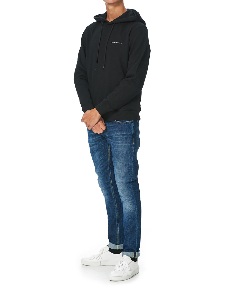 Homme | Pulls Et Tricots | Tiger of Sweden | Dominick Cotton Hoodie Black