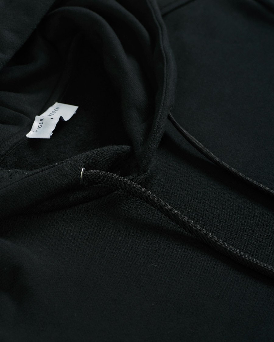 Homme | Pulls Et Tricots | Tiger of Sweden | Dominick Cotton Hoodie Black