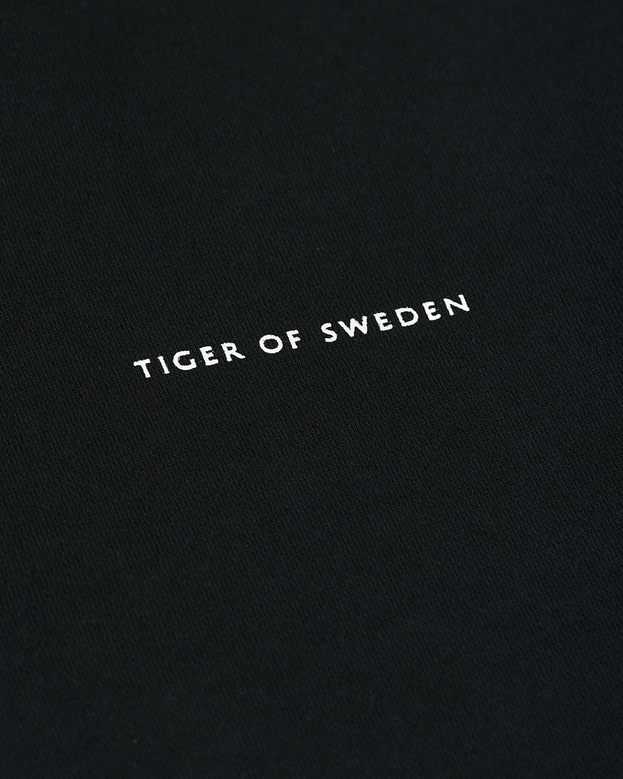 Homme | Pulls Et Tricots | Tiger of Sweden | Dominick Cotton Hoodie Black