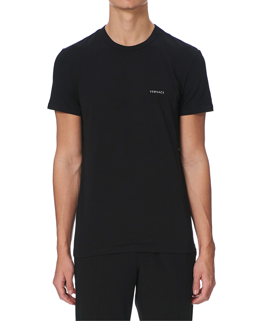 Homme | T-shirts | Versace | Logo Tee Black