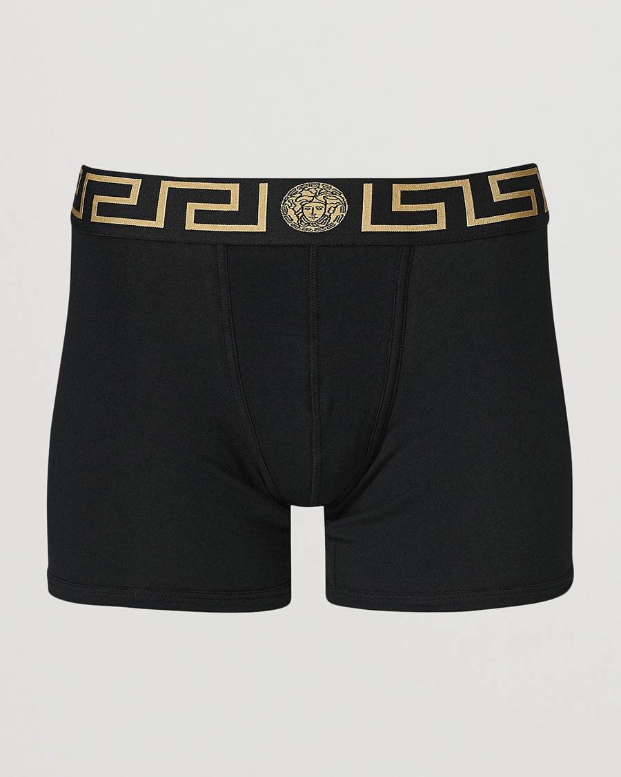 Homme | Sous-Vêtements Et Chaussettes | Versace | Greca Boxer Briefs Black