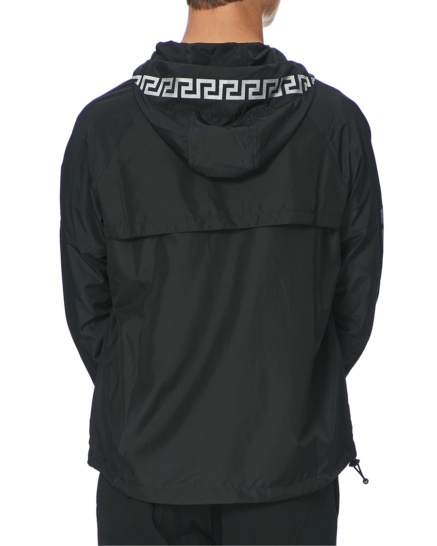 Homme | Manteaux Et Vestes | Versace | Monogram Hooded Jacket Black