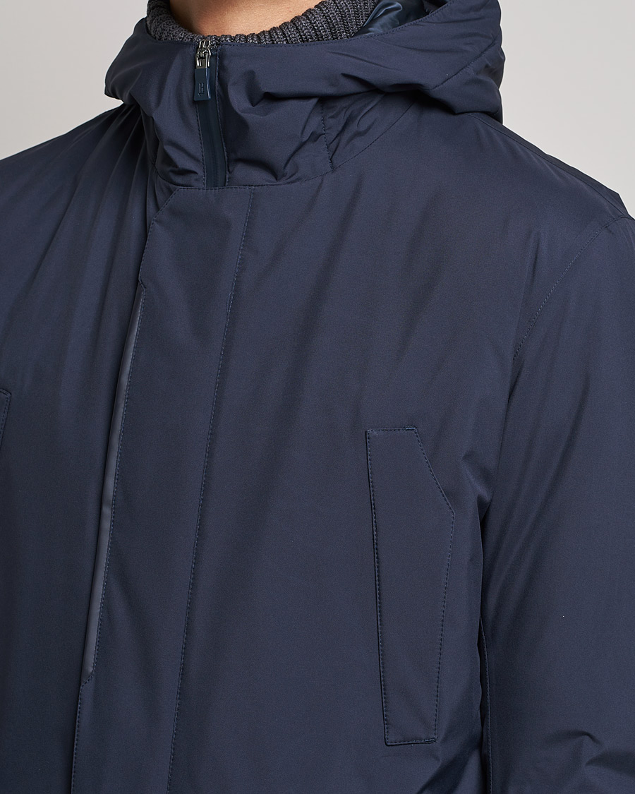 Homme | Manteaux Et Vestes | Herno | Laminar Goretex Car Coat Navy
