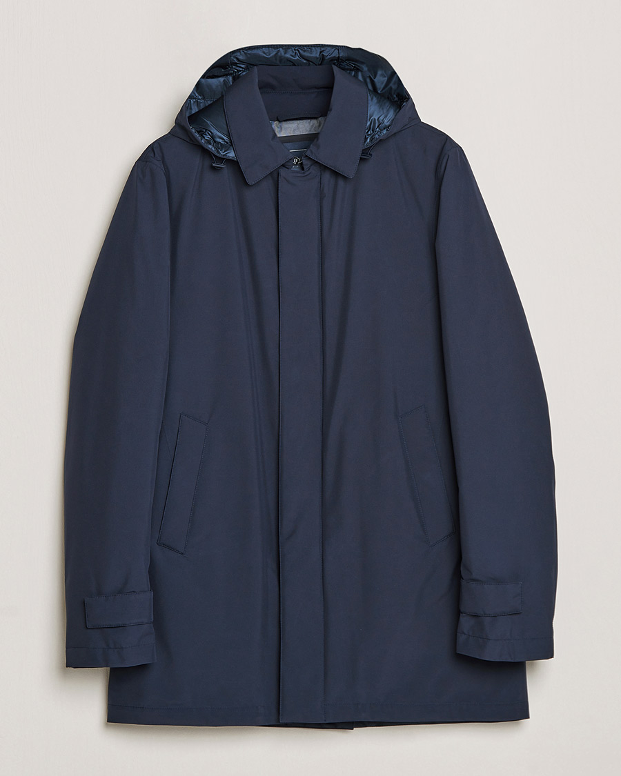 Homme | Manteaux Et Vestes | Herno | Laminar Waterproof Down Coat Navy