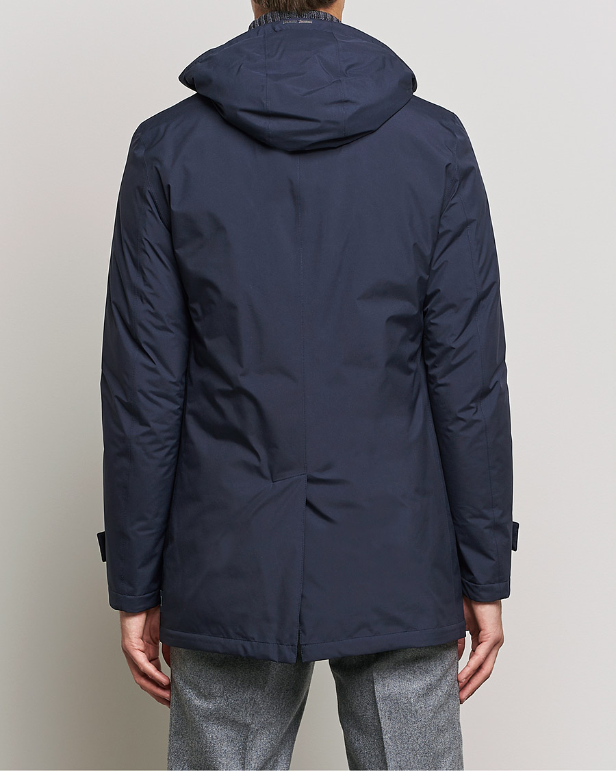Homme | Manteaux Et Vestes | Herno | Laminar Waterproof Down Coat Navy