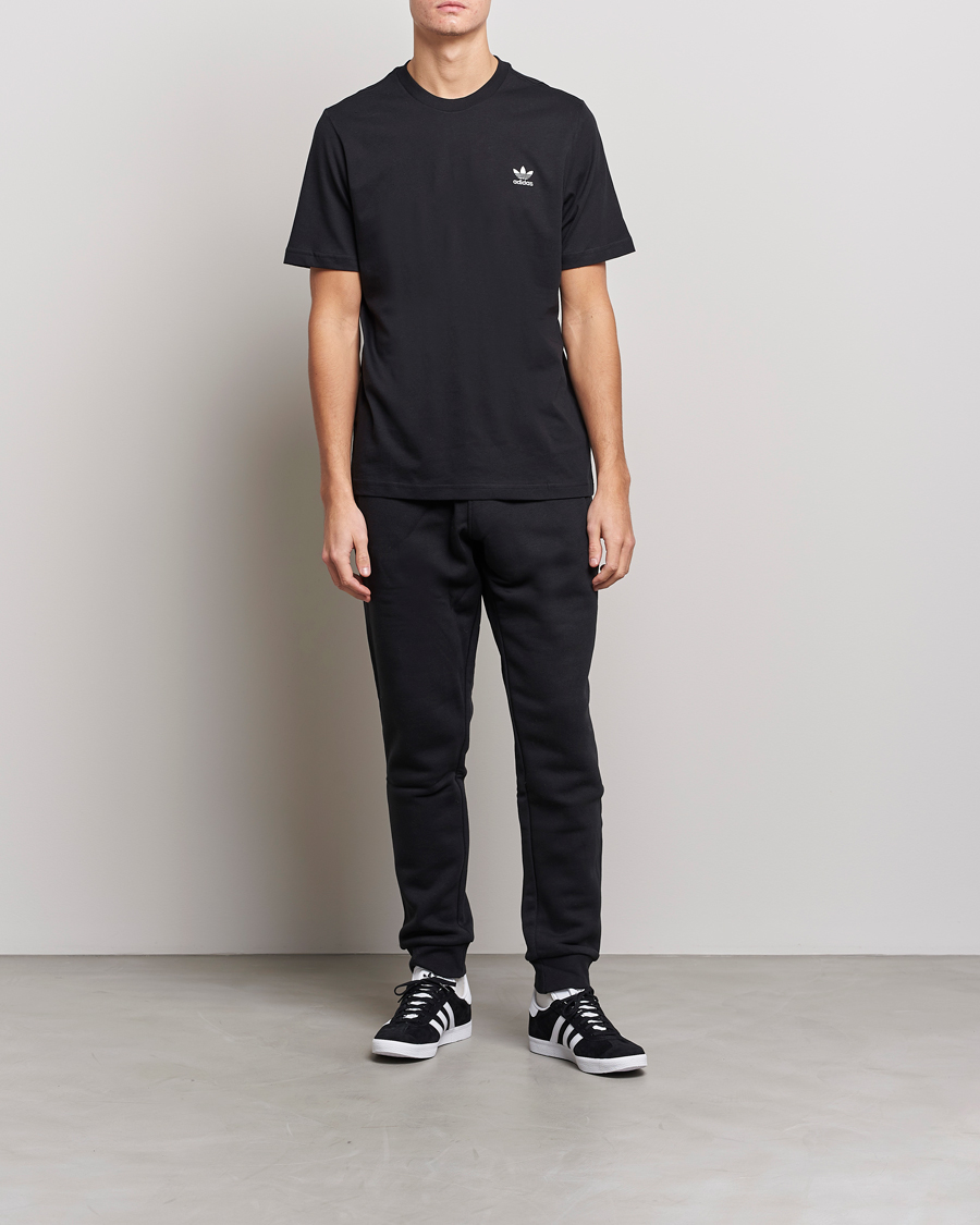 Homme | T-shirts | adidas Originals | Essential Trefoil Tee Black