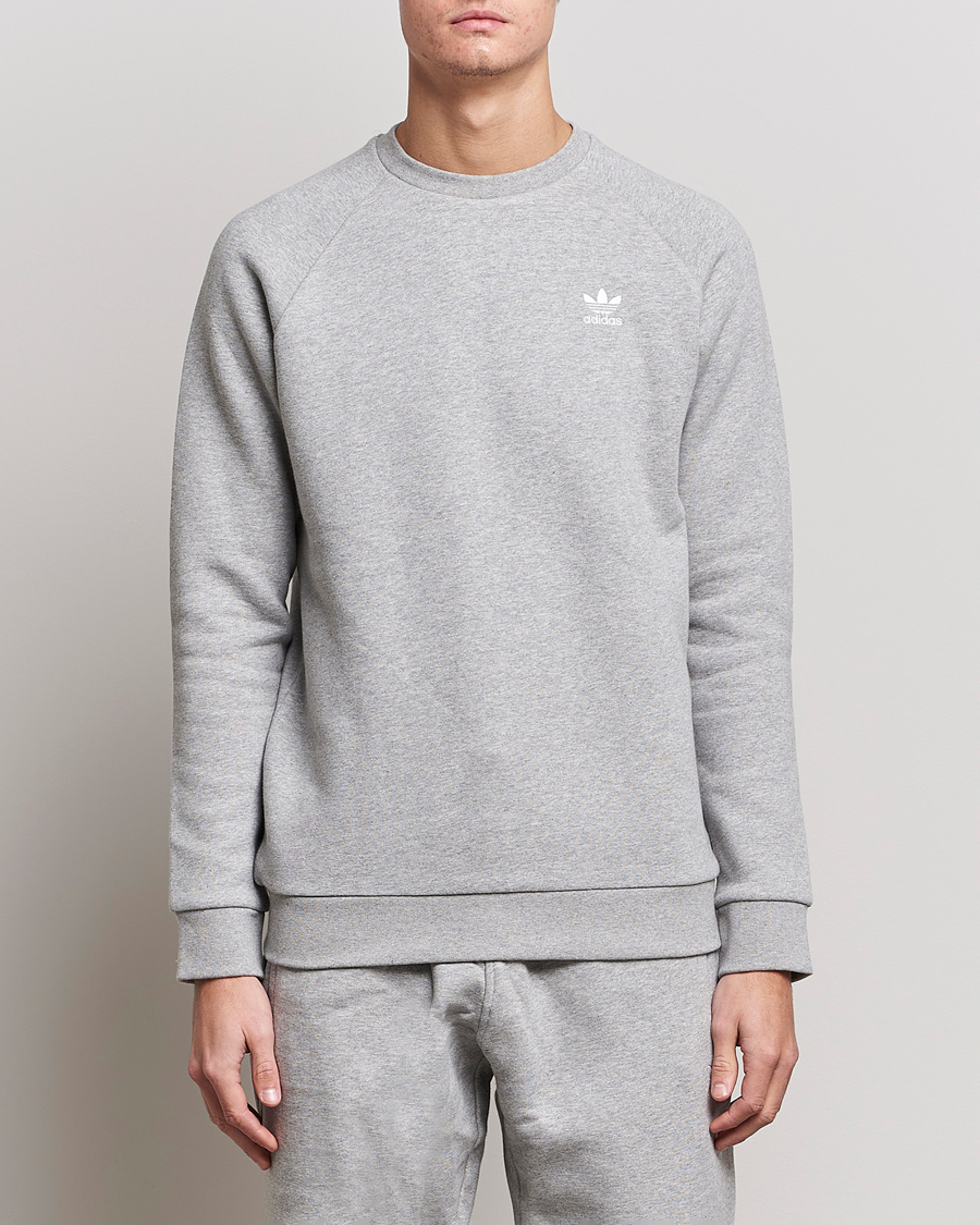 Homme |  | adidas Originals | Essential Trefoil Sweatshirt Grey