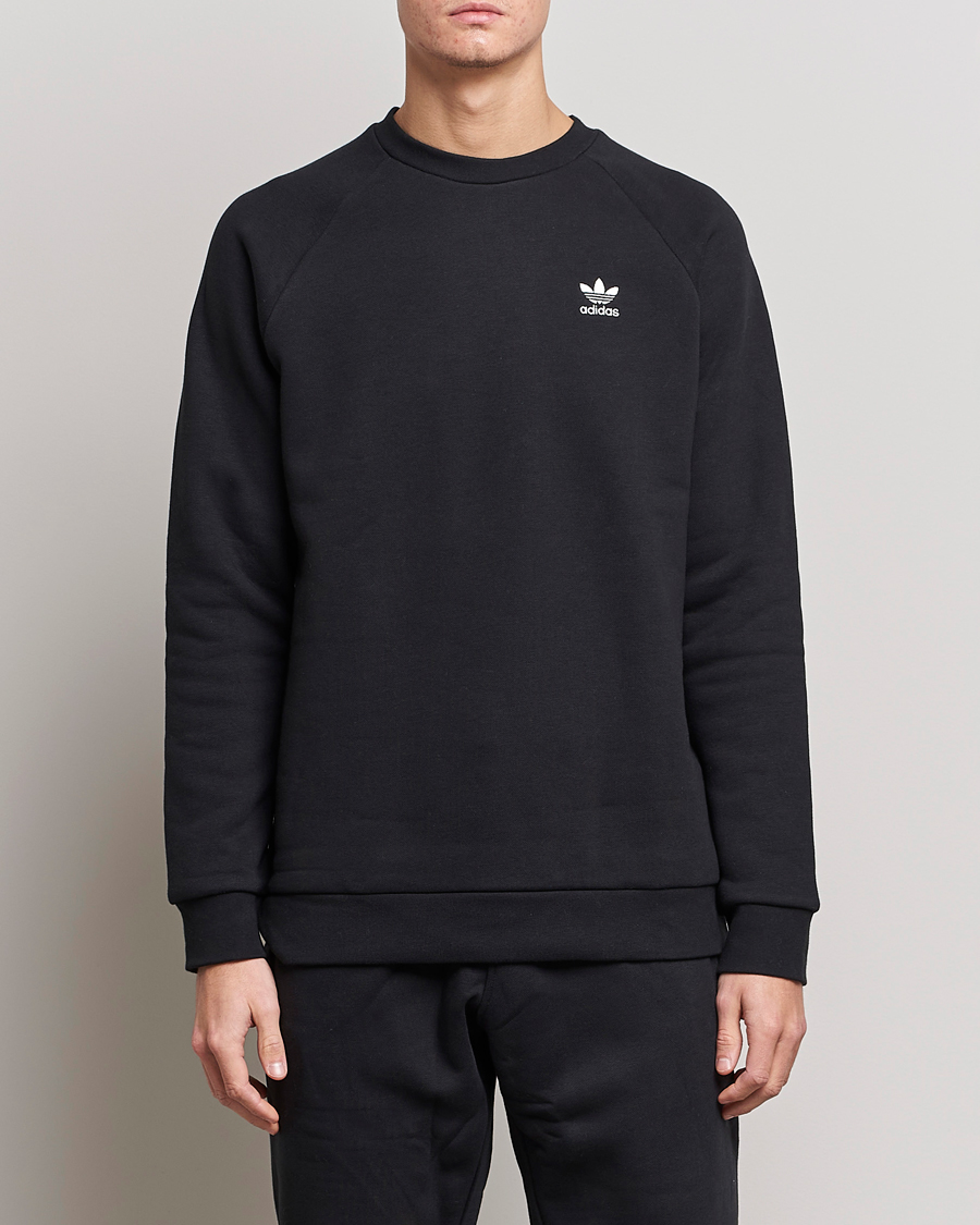 Homme |  | adidas Originals | Essential Trefoil Sweatshirt Black