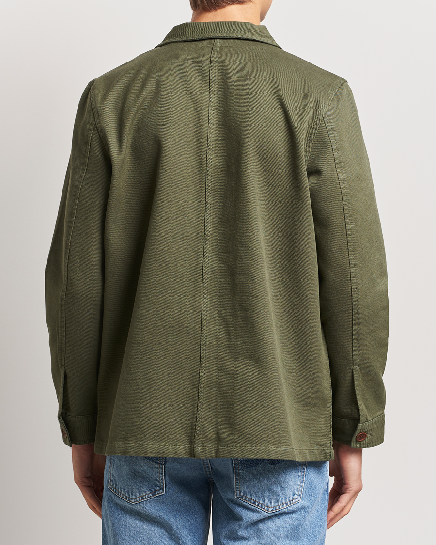 Homme | Chemises | Nudie Jeans | Barney Worker Overshirt Olive