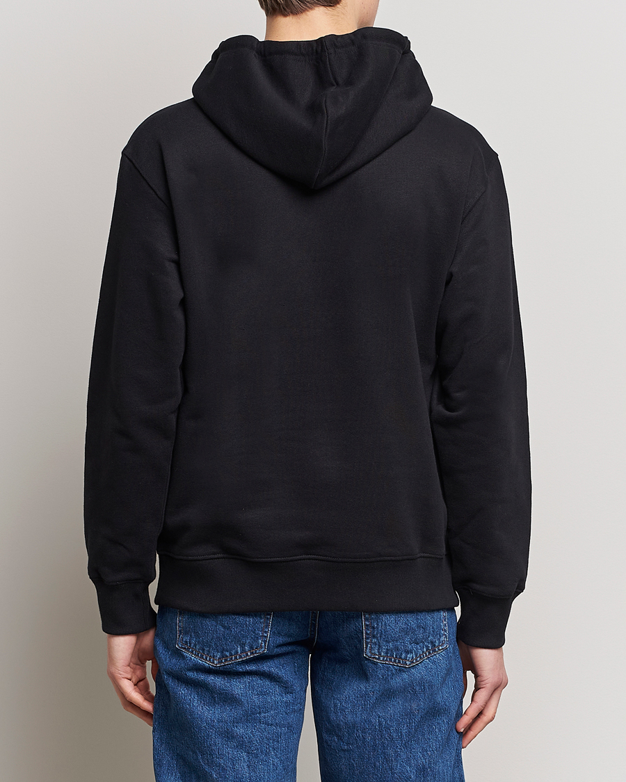 Homme | Pulls Et Tricots | Nudie Jeans | Franke Logo Hoodie Black