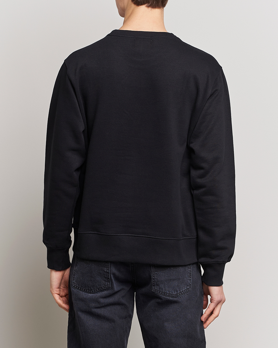 Homme | Pulls Et Tricots | Nudie Jeans | Frasse Logo Sweatshirt Black