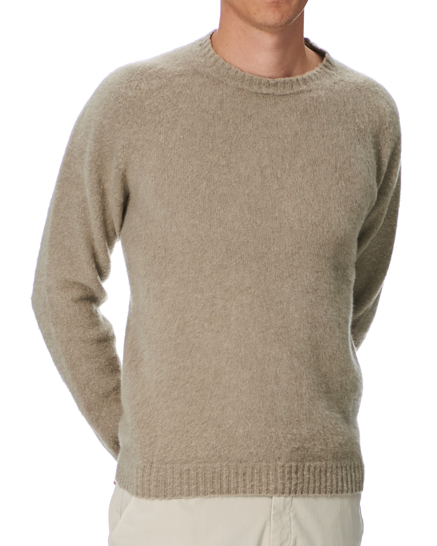Homme | Pulls Et Tricots | Boglioli | Brushed Wool/Cashmere Sweater Beige
