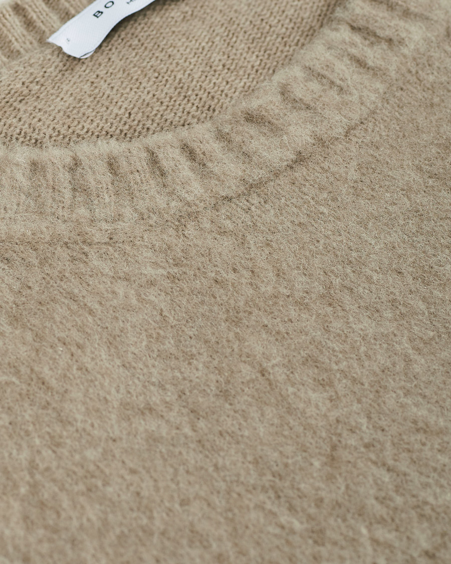 Homme | Pulls Et Tricots | Boglioli | Brushed Wool/Cashmere Sweater Beige
