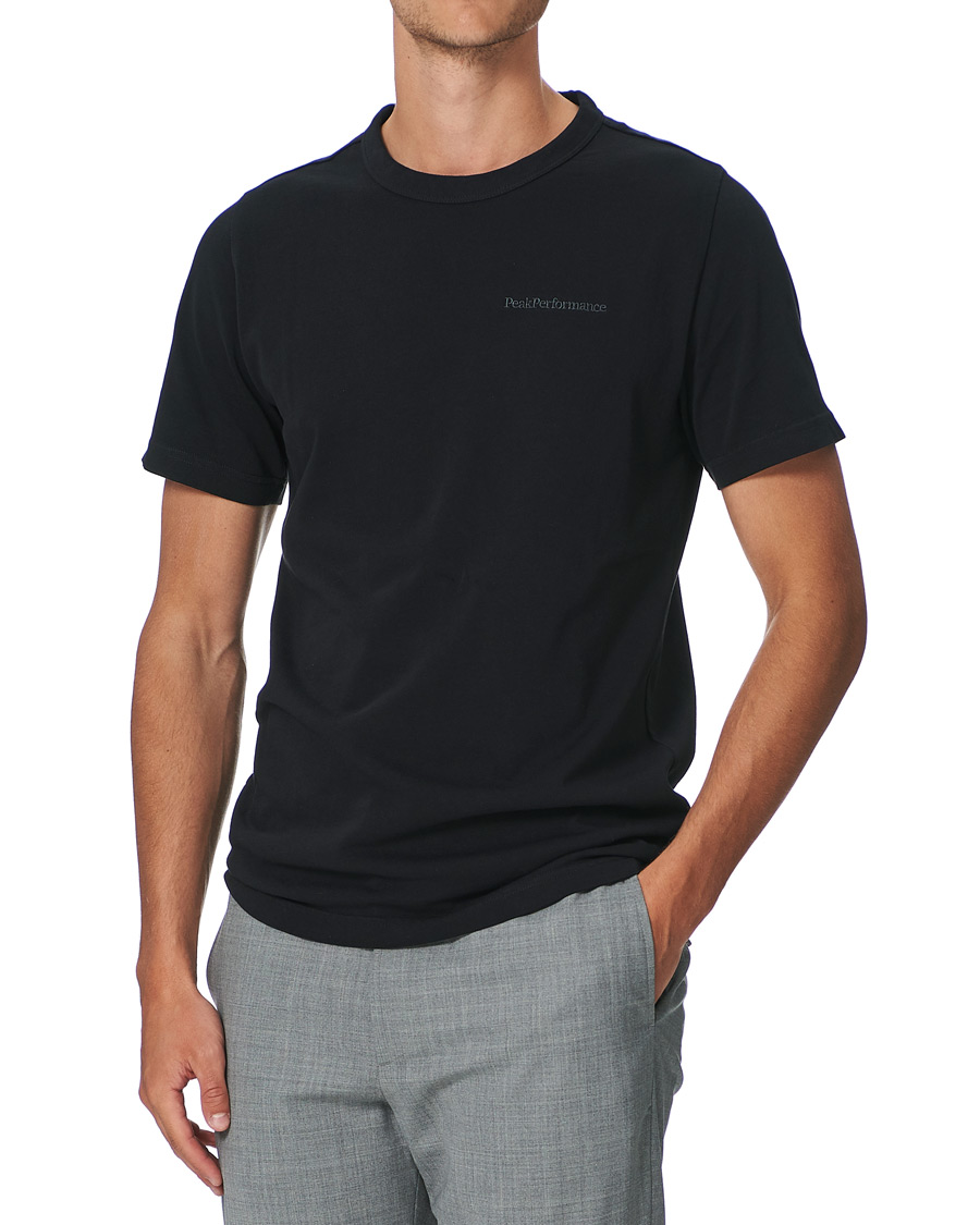 Homme | T-shirts | Peak Performance | Moment Organic Cotton Tee Black