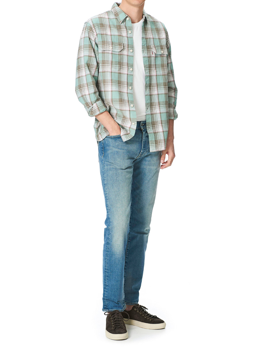 Homme | Chemises | Levi's | Jackson Worker Shirt Blue Surf