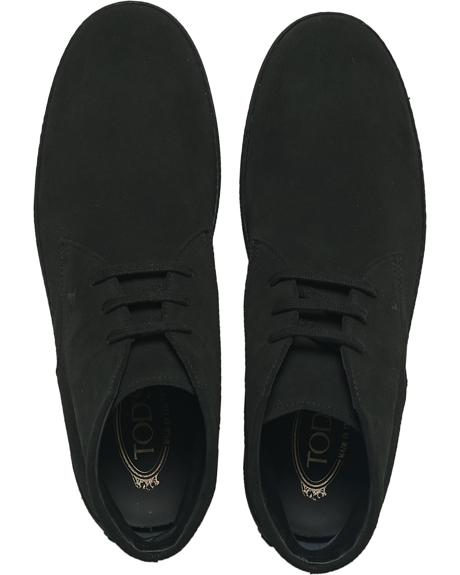 Homme | Tod's Winter Gommini Boots Black Suede | Tod's | Winter Gommini Boots Black Suede