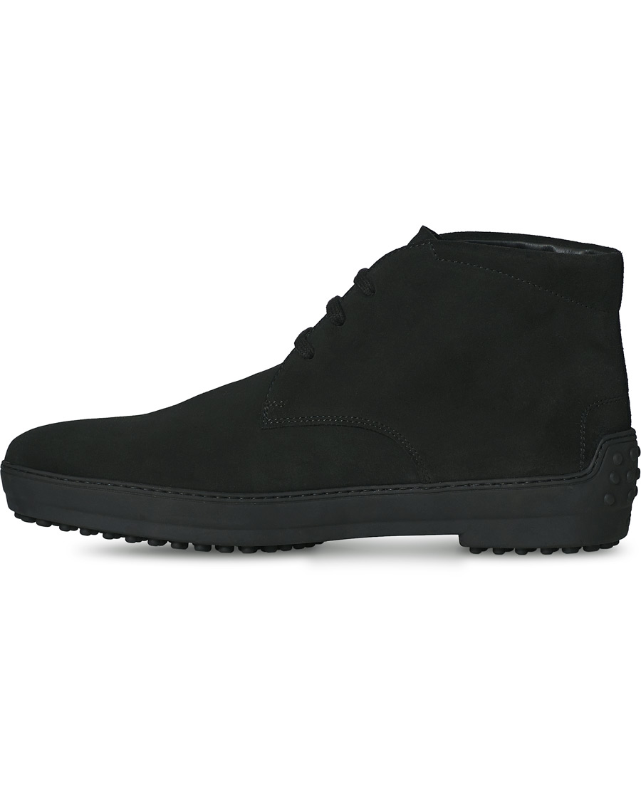 Homme | Tod's Winter Gommini Boots Black Suede | Tod's | Winter Gommini Boots Black Suede
