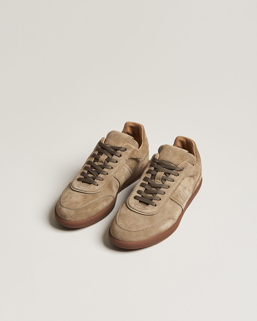 Homme |  | Tod's | Cassetta Leggera Sneaker Beige Suede