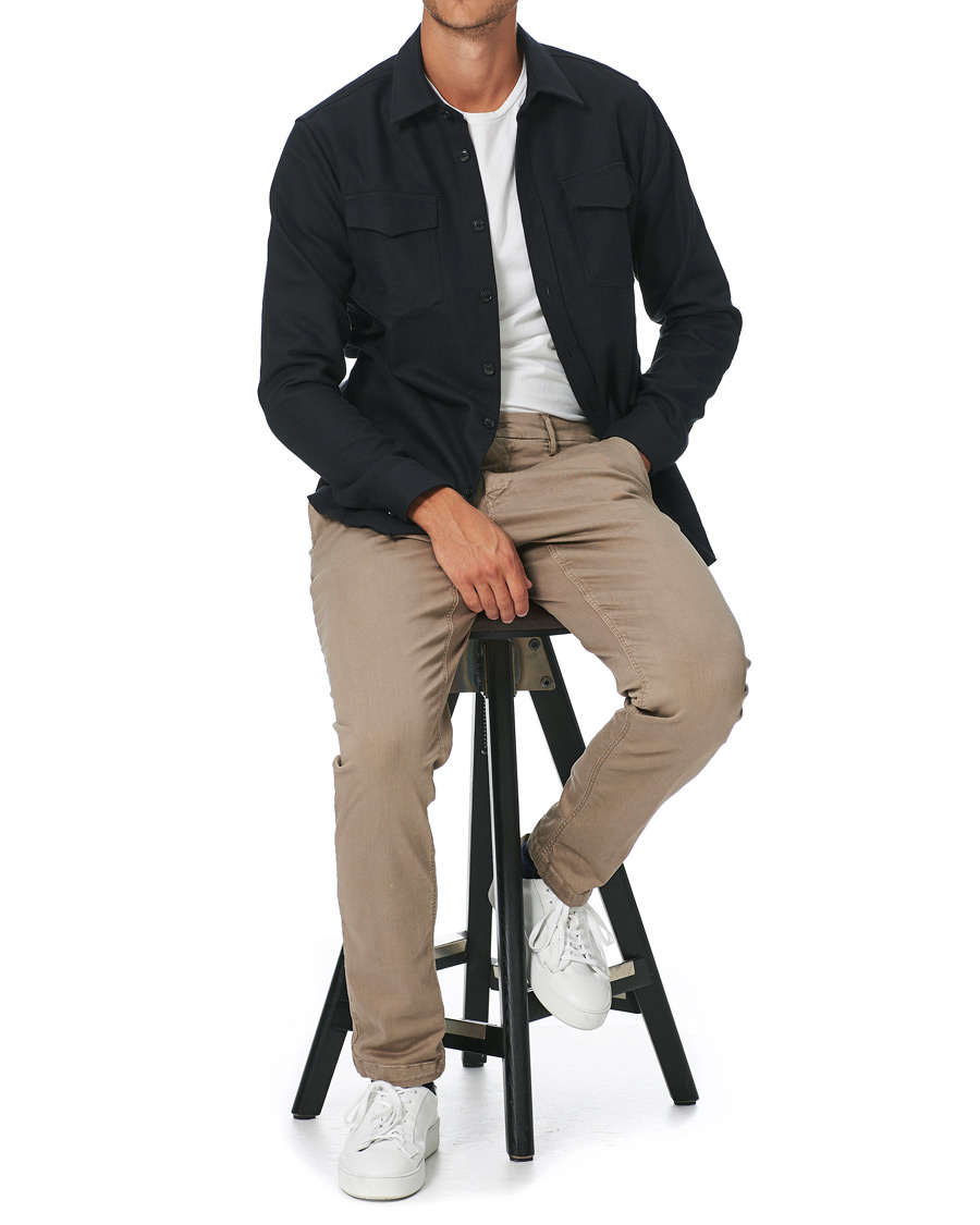 Homme | Pantalons | Replay | Benni Hyperflex X-Lite Chinos Walnut