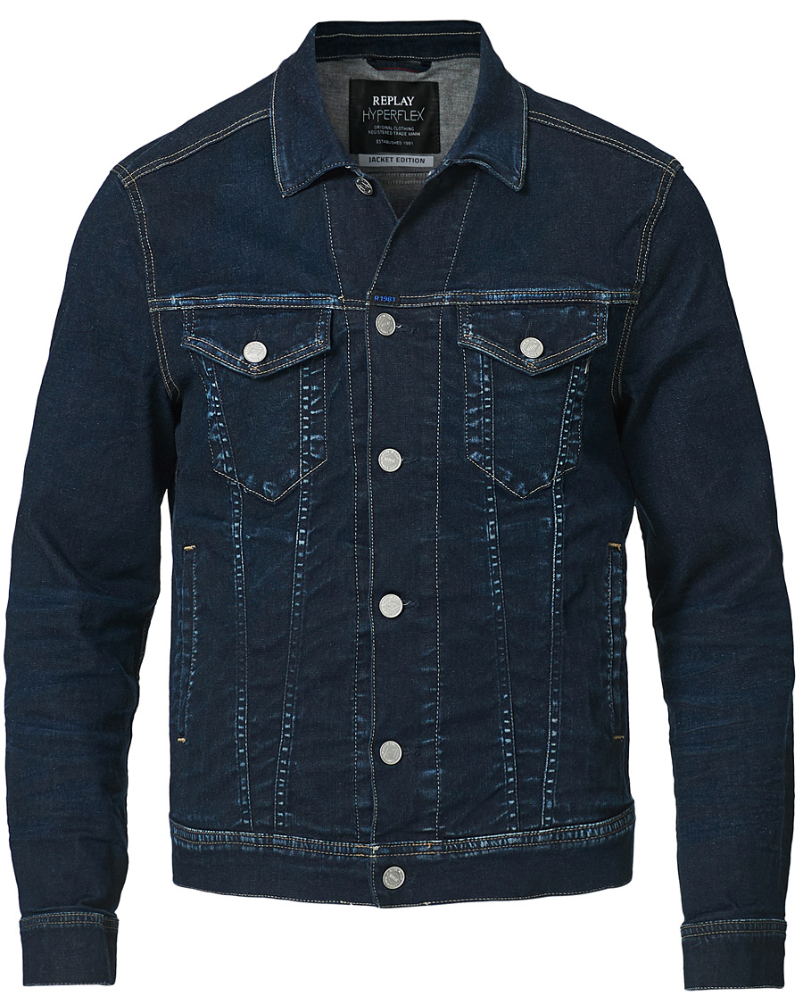 Homme | Manteaux Et Vestes | Replay | Denim Jacket Dark Blue