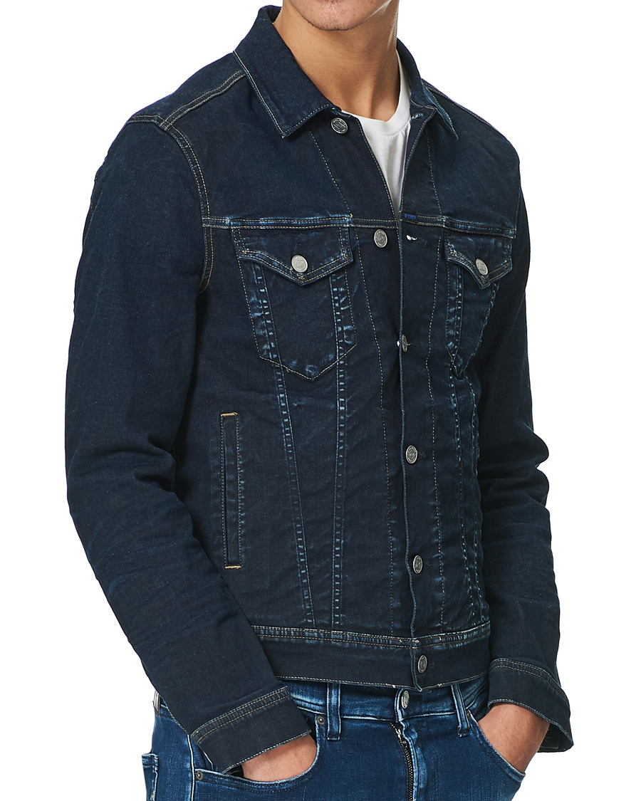 Homme | Manteaux Et Vestes | Replay | Denim Jacket Dark Blue