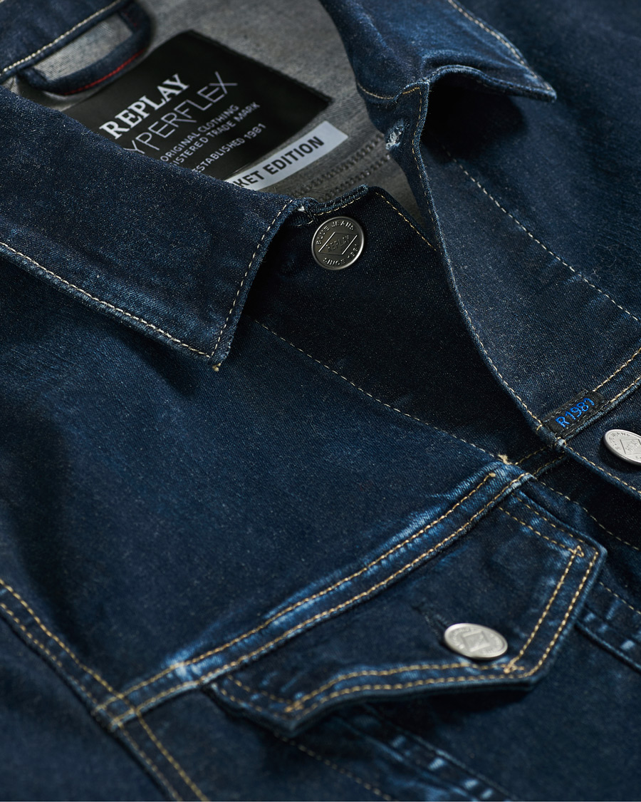 Homme | Manteaux Et Vestes | Replay | Denim Jacket Dark Blue